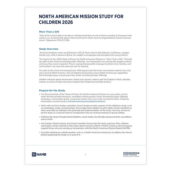 Children’s Study, Guide & Video