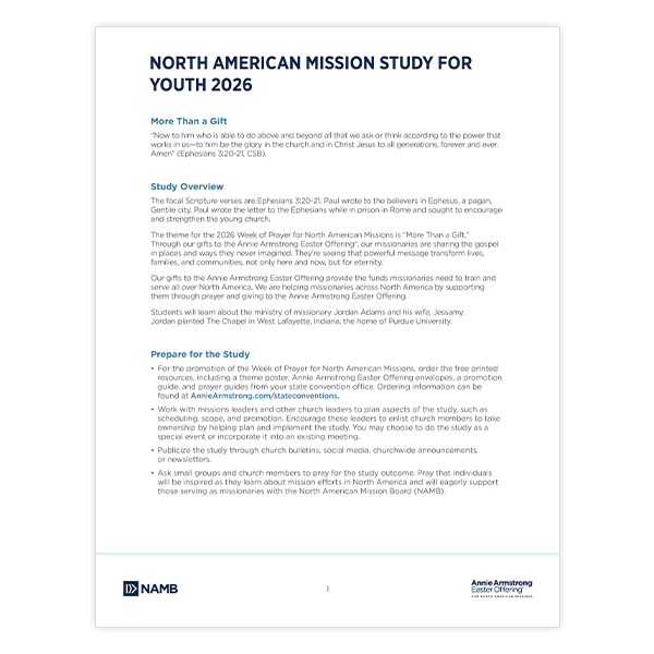 Youth Study, Guide & Video